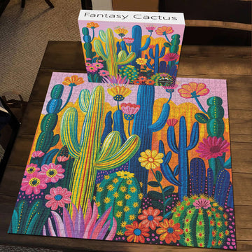 Fantasy Cactus Jigsaw Puzzle 1000 Stücke